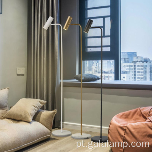 Candeeiro de pé LED nórdico moderno e elegante